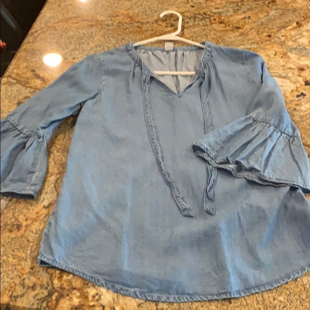 Denim old navy top